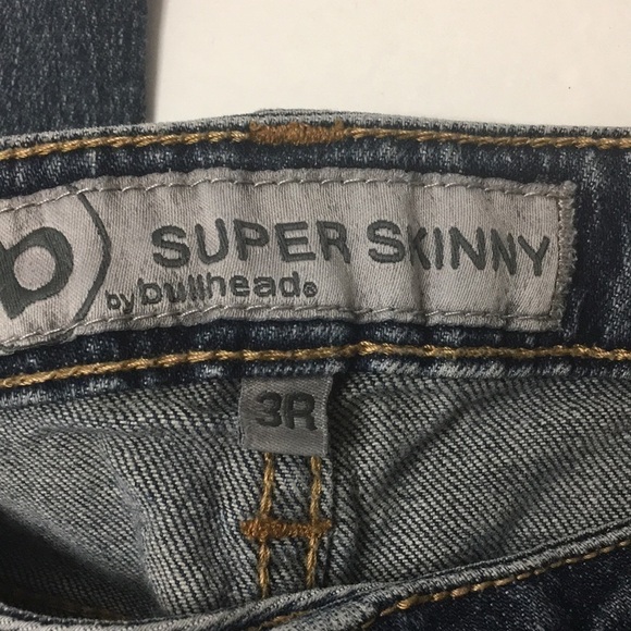 Bullhead Super Skinny Jeans size 3R darker blue - Picture 2 of 11